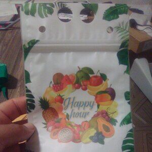 50 HAPPY HOUR plastic pouring pouches